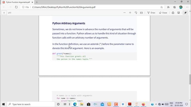 #14 Python Tutorial for Beginner || Function Arguments In Python смотреть онлайн
