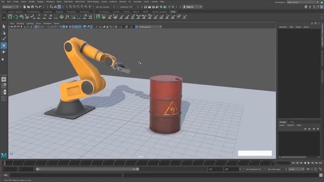 Урок 1. Знакомство с программой Autodesk Maya. Интерфейс, проекты, сцены и объекты смотреть онлайн