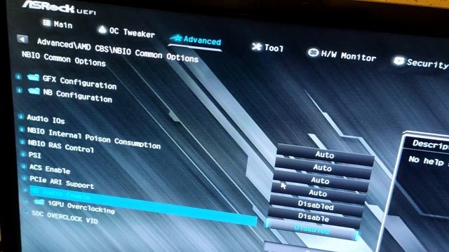 Настройка BIOS на материнской плате AsRock B450 Pro4 v.1.0 под майнинг смотреть онлайн