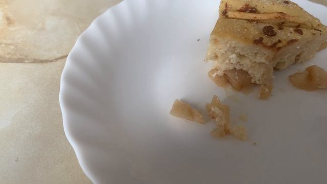 #Шарлотка с яблоками и творогом #готова #рецепт в описании.На здоровье смотреть онлайн