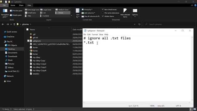 How to ignore certain files in Git смотреть онлайн