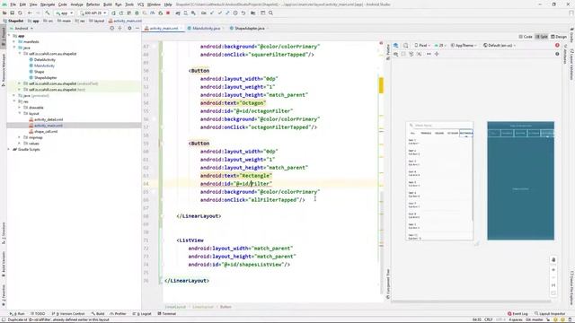Filter & Search List View Android Studio Tutorial смотреть онлайн