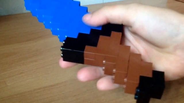 Меч майнкрафт из лего смотреть онлайн