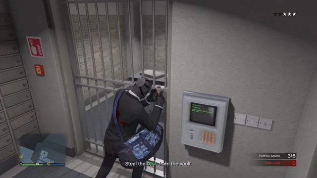 GTA 5 auto shop bank robberies! Fleeca bank robberies смотреть онлайн