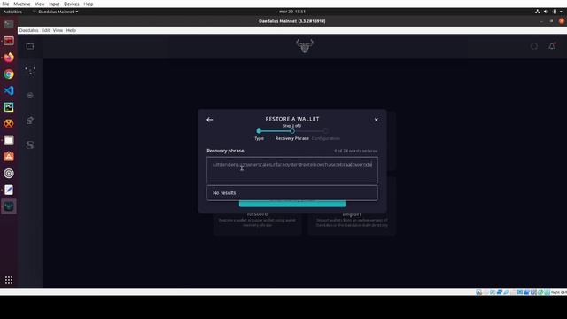 Install And Use ADA Cardano Wallet, Daedalus