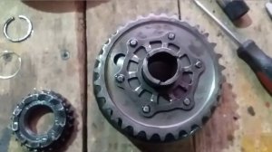 корзина сцепления, храповик восход-2 (часть-2)