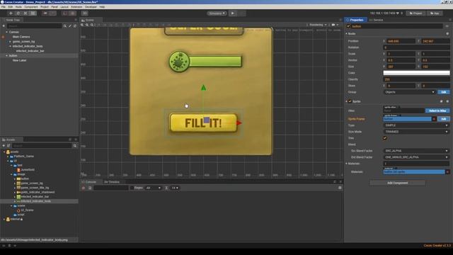 Cocos Creator - UI Elements: Button and Progress Bar смотреть онлайн
