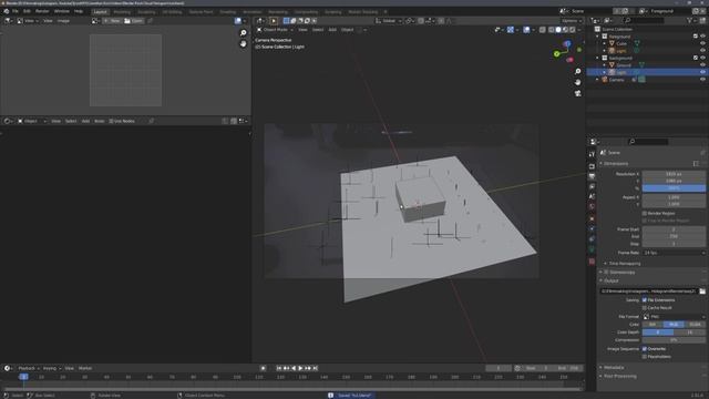 Blender Point Cloud Holograms [+ Video Integration] | English смотреть онлайн