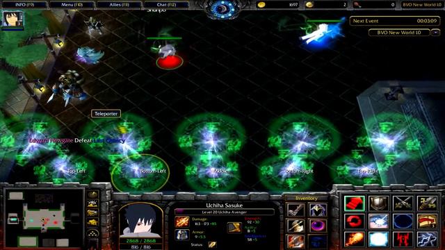 khh - Warcraft III map Bleach vs One Piece New World 1.0 อุจิวะ ซาสึเกะ ผู้ฝืนชะตากรรม смотреть онлайн