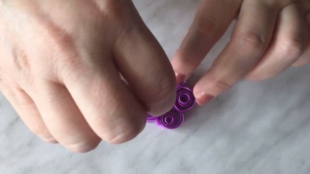 Мастер - класс «Сиреневые цветы». Бумажная филигрань. Квиллинг.