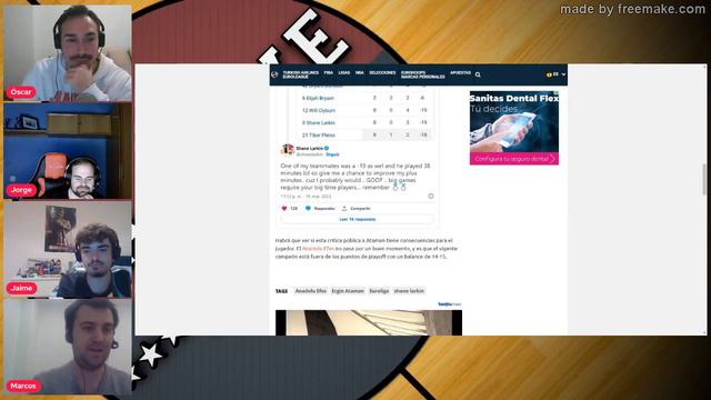 🚨Podcast Euroliga🚨 | Duras declaraciones de Mike James y Larkin | Aday Mara tiene que jugar más смотреть онлайн