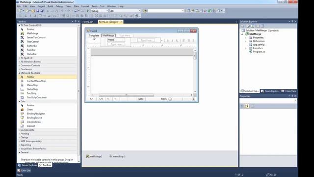 Mail Merge with TX Text Control X8 смотреть онлайн