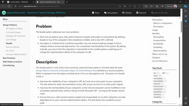 The Facade design pattern in AL programming. смотреть онлайн