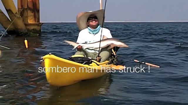 Offshore Kayak Fishing | Monster 54" Cobia смотреть онлайн