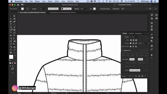 Drawing Zipper Teeth: How to Draw Zipper Teeth for Fashion Flats смотреть онлайн