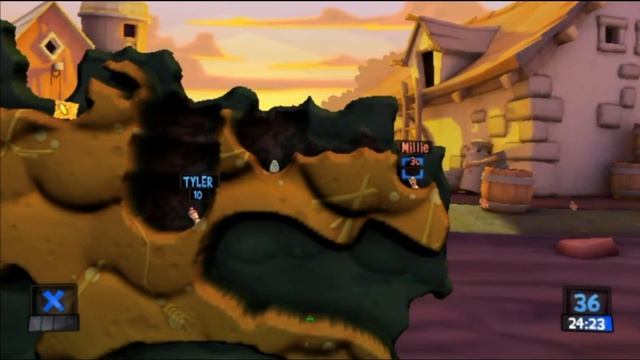 Worms Revolution Extreme MP w/ Saltyballs711 |PSVITA| смотреть онлайн