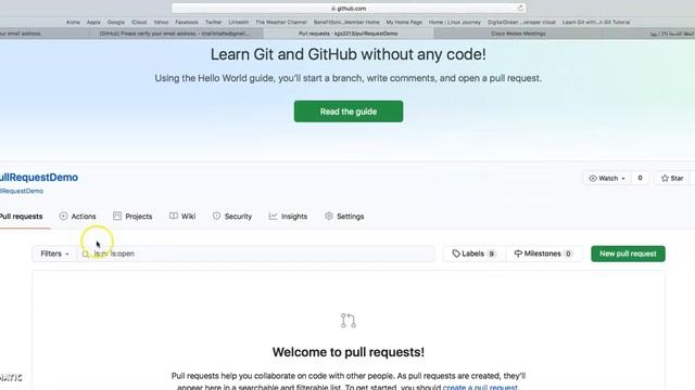Make a pull request in GitHub смотреть онлайн