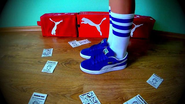 PUMA SUEDE BLUE смотреть онлайн