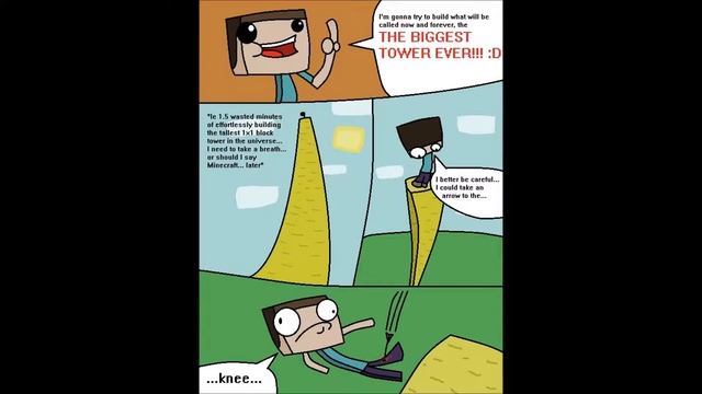 Minecraft comics Ep 1 смотреть онлайн