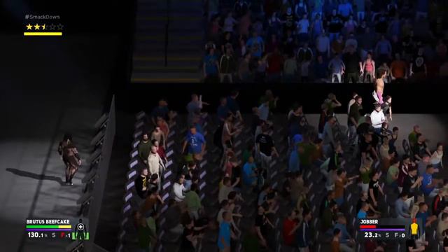 WWE 2K17 Brutus Beefcake vs Jobber смотреть онлайн