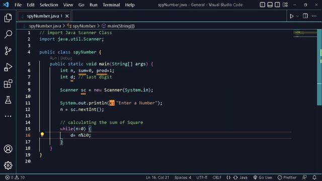 Spy Number using Java Program | Taking Input from User | Java Program смотреть онлайн