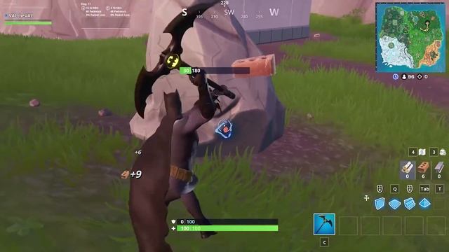 NEW BATMAN DARK KNIGHT Skin Gameplay in Fortnite! (Batman Caped Crusader Pack) смотреть онлайн