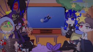 Fandom react to | 1/5 | error sans | hasu no hana | rus/eng |