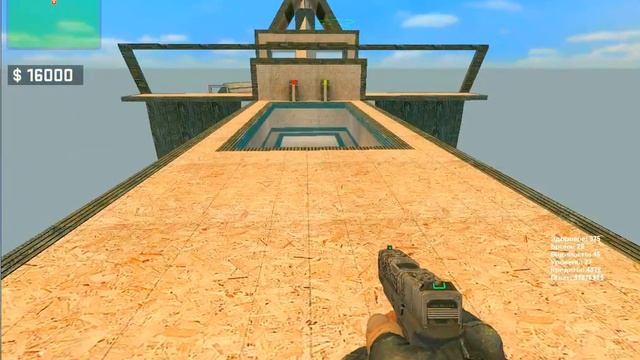 Обзор карты surf_4fun_e в игре CS Source смотреть онлайн