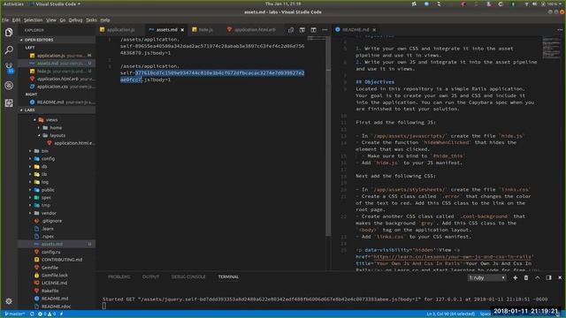 Your Own JS And CSS In Rails смотреть онлайн