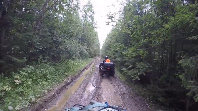 Cf moto x6 & kawasaki brute force 750 смотреть онлайн