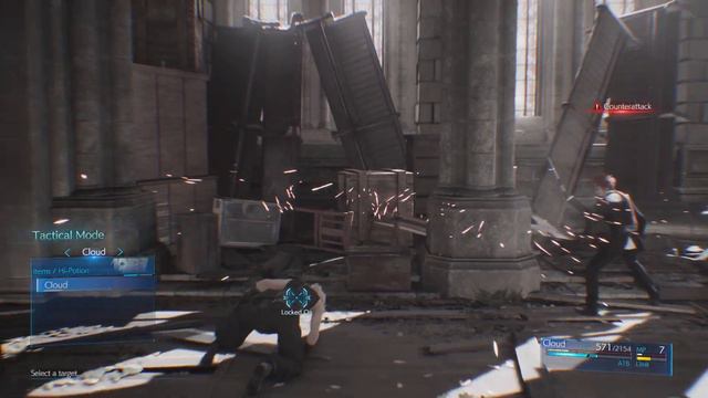 FINAL FANTASY VII REMAKE Reno Battle смотреть онлайн