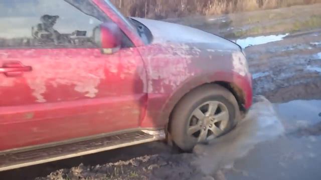 Испытание на проходимость Mitsubishi Pajero 4 (Паджеро клуб #52) смотреть онлайн