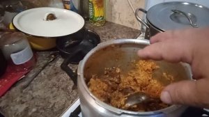 заяц с рисом..,простой и доступный рецепт.