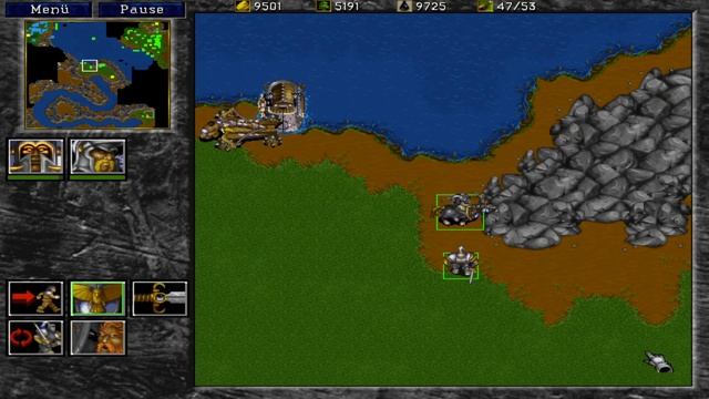Warcraft 2: Tides of Darkness - Menschen Kampagne | PC Gameplay / Walkthrough / Playthrough смотреть онлайн
