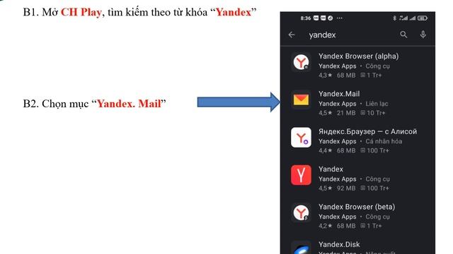 Hướng dẫn sử dụng Yandex email. смотреть онлайн