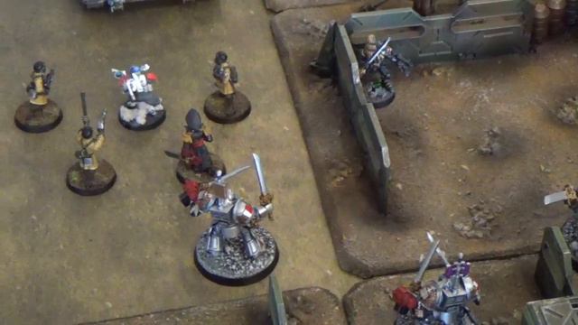 Warhammer 40K Battle Report Eldar vs Grey Knights Kill Teams смотреть онлайн