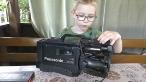 #panasonic #vhs Panasonic M3000 VHS MOVIE CAMERA Panasonic  NV-V3000 - обзор