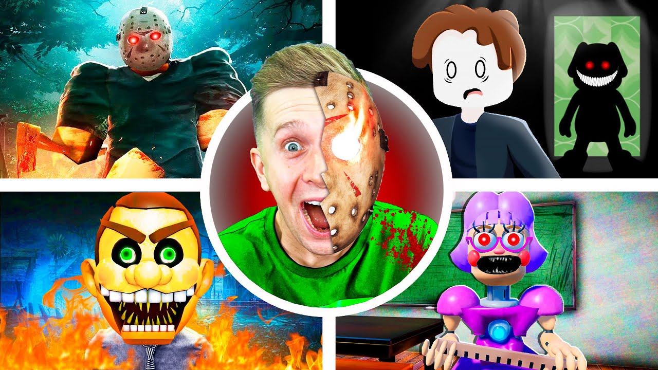 ТОП 5 ПОБЕГОВ ХОРОРОВ в ROBLOX! смотреть онлайн