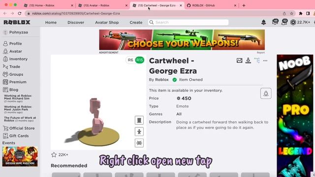 How to set emote in Roblox profile (สอนใส่ emote ในรูปโปรไฟล์ Roblox) #robloxemoteprofile смотреть онлайн