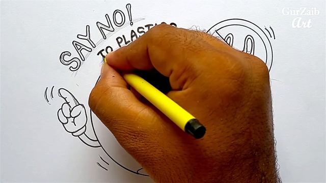 Plastic Mukt Bharat drawing || Stop plastic bags pollution poster making project ideas смотреть онлайн