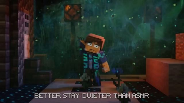 [1 hour] MINECRAFT WARDEN RAP ,,Quiet Please`` смотреть онлайн