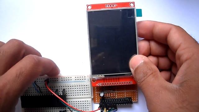 Interfacing PIC18F46K22 with ILI9341 TFT display смотреть онлайн