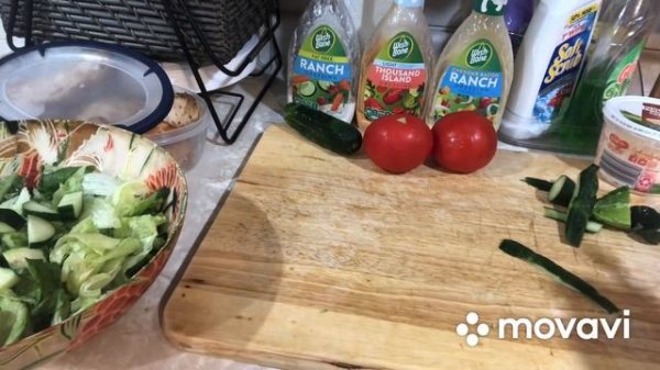 США. Рецепт классического американского салата Chicken Caesar salad , обалденно вкусно