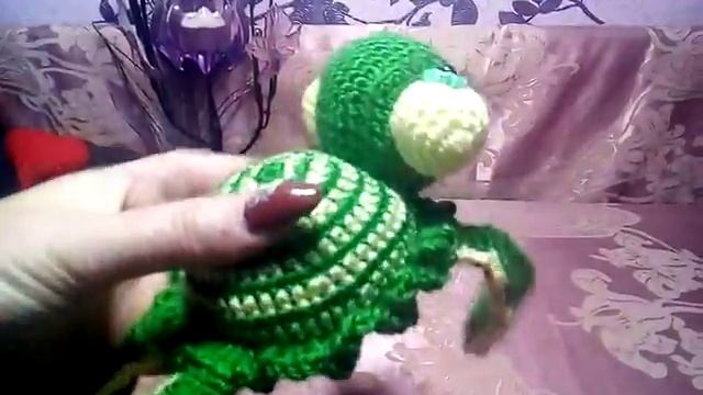 Вязание крючком - черепашонок смотреть онлайн