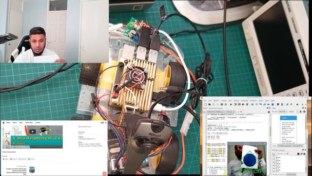 IE Blog#44- Raspberry Pi OpenCV Python Robot (Working Prototype) смотреть онлайн