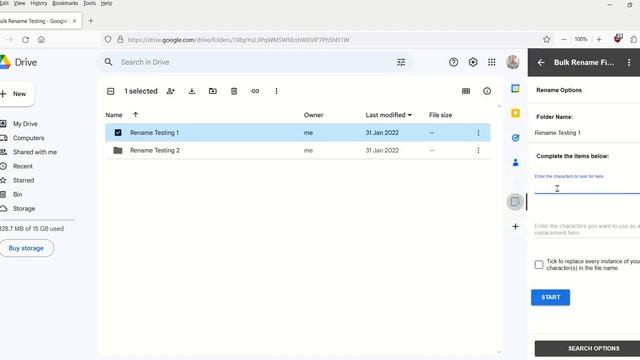 Bulk Rename Files Add-on - remove character demo смотреть онлайн