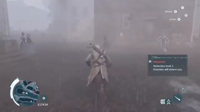 Assassin's Creed III Remastered Connor Hidden Blade Brutal Thunderstorm Combat смотреть онлайн