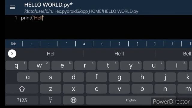 How to print "Hello World" on Android Phone| Pydroid 3 |#CodeMe#HowtoprintHelloWorld смотреть онлайн