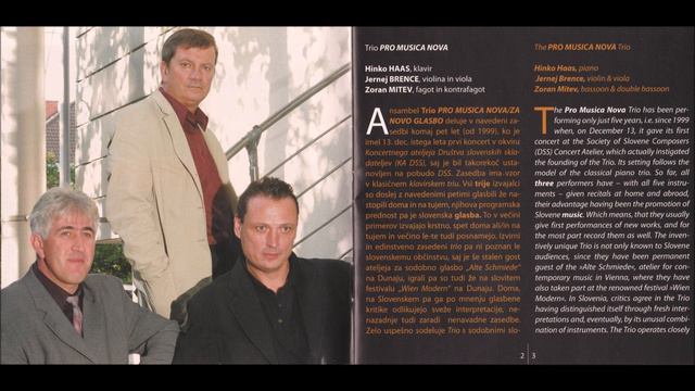 4 Trio PRO MUSICA NOVA: Anaxagoras [Tomaž Svete] смотреть онлайн