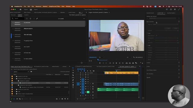 Creating Basic Captions in Adobe Premiere Pro: A Step-by-Step Guide смотреть онлайн